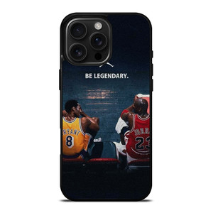 KOBE BRIANT X MICHAEL JORDAN LEGENDARY iPhone 16 Pro Max Case Cover