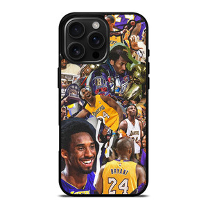 KOBE BRYANT RETRO COLLAGE iPhone 16 Pro Max Case Cover