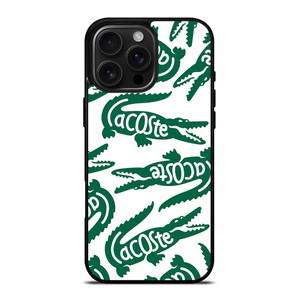 LACOSTE CROC CUTE ICON iPhone 16 Pro Max Case Cover