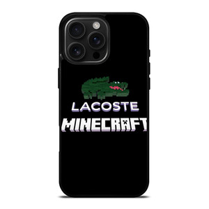 LACOSTE X MINECRAFT GAMES iPhone 16 Pro Max Case Cover