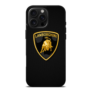 LAMBORGHINI CARBON FIBER iPhone 16 Pro Max Case Cover