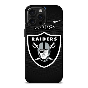 LAS VEGAS RAIDERS NFL FOOTBALL NIKE iPhone 16 Pro Max Case Cover