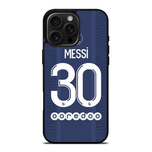 LEO MESSI PARIS SAINT GERMANY iPhone 16 Pro Max Case Cover