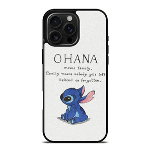 LILO AND STITCH OHANA iPhone 16 Pro Max Case Cover