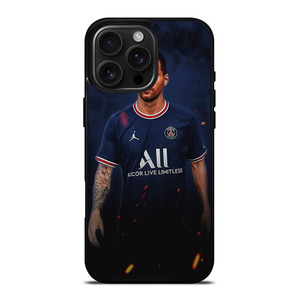 LIONEL MESSI PARIS SAINT GERMAIN PSG 3 iPhone 16 Pro Max Case Cover