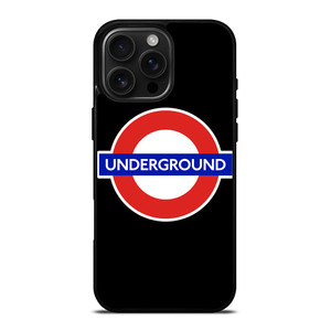 LONDON UNDERGROUND LOGO iPhone 16 Pro Max Case Cover