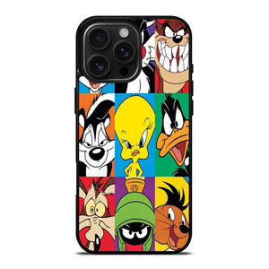 LOONEY TUNES ALL CHARACTERS iPhone 16 Pro Max Case Cover
