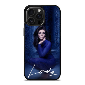 LORDE NEW ZEALAND SINGER iPhone 16 Pro Max Case Cover