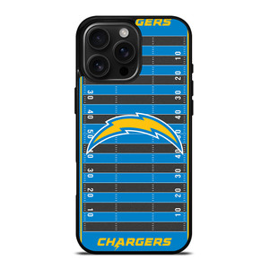 LOS ANGELES CHARGERS FOOTBALL FIELD iPhone 16 Pro Max Case Cover