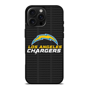 LOS ANGELES CHARGERS FOOTBALL TEXT iPhone 16 Pro Max Case Cover
