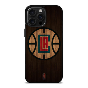 LOS ANGELES CLIPPERS BASKETBALL COURT NBA iPhone 16 Pro Max Case Cover