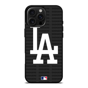LOS ANGELES DODGERS BASEBALL BLACK iPhone 16 Pro Max Case Cover