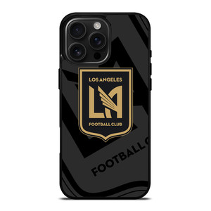 LOS ANGELES FC MLS BLACK iPhone 16 Pro Max Case Cover