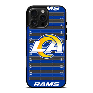 LOS ANGELES RAMS FOOTBALL FIELD iPhone 16 Pro Max Case Cover