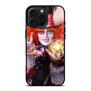 MAD HATTER ALICE IN WONDERLAND MOVIES 2 iPhone 16 Pro Max Case Cover