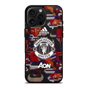 MANCHESTER UNITED AON JERSEY iPhone 16 Pro Max Case Cover