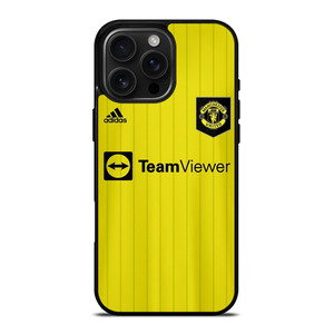 MANCHESTER UNITED GREEN AWAY JERSEY iPhone 16 Pro Max Case Cover