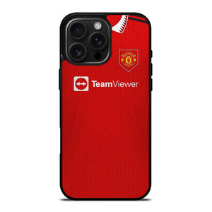 MANCHESTER UNITED JERSEY 2022-23 iPhone 16 Pro Max Case Cover MANCHESTER UNITED JERSEY 2022-23 iPhone 16 Pro Max Case Cover