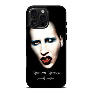 MARILYN MANSON SINGER SCARY iPhone 16 Pro Max Case Cover