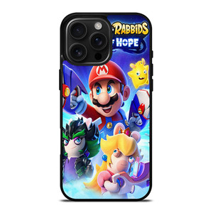 MARIO RABBIDS SPARKS OF HOPE GAMES iPhone 16 Pro Max Case Cover MARIO RABBIDS SPARKS OF HOPE GAMES iPhone 16 Pro Max Case Cover