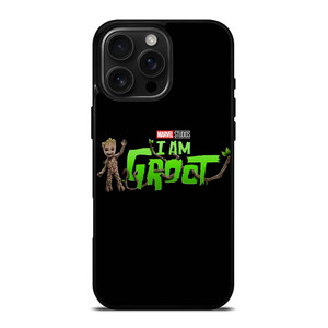 MARVEL I AM GROOT LOGO iPhone 16 Pro Max Case Cover