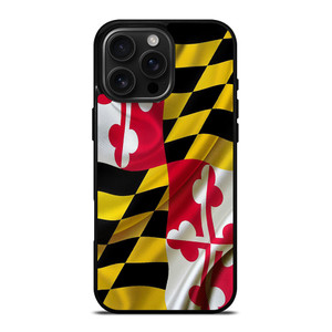 MARYLAND STATES FLAG iPhone 16 Pro Max Case Cover