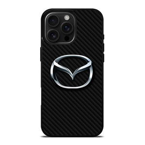 MAZDA MOTORS CARBON FIBER iPhone 16 Pro Max Case Cover