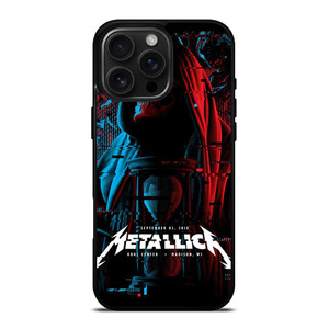 METALLICA BAND 2018 TOUR iPhone 16 Pro Max Case Cover