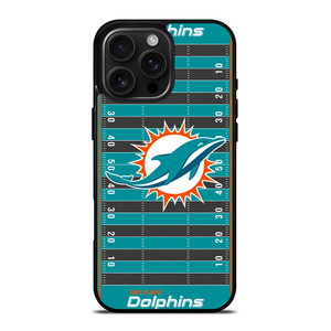 MIAMI DOLPHINS FOOTBALL FIELD iPhone 16 Pro Max Case Cover