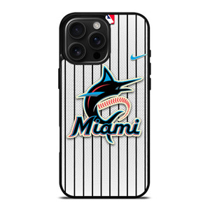 MIAMI MARLINS MLB NIKE iPhone 16 Pro Max Case Cover