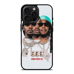 MIGOS CULTURE III HIP HOP iPhone 16 Pro Max Case Cover