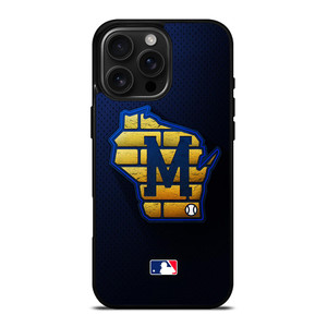 MILWAUKEE BREWERS MLB BASEBALL ICON iPhone 16 Pro Max Case Cover