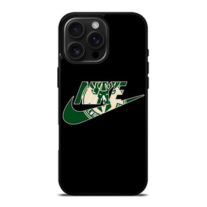 MILWAUKEE BUCKS NIKE SWOOSH iPhone 16 Pro Max Case Cover MILWAUKEE BUCKS NIKE SWOOSH iPhone 16 Pro Max Case Cover