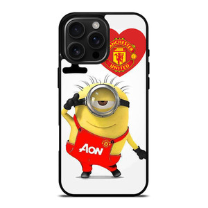 MINIONS LOVE MANCHESTER UNITED iPhone 16 Pro Max Case Cover