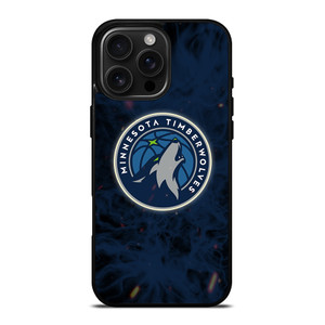 MINNESOTA TIMBERWOLVES BASKETBALL NBA FIRE iPhone 16 Pro Max Case Cover
