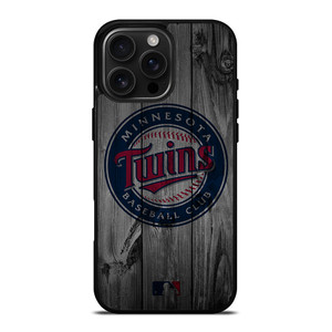 MINNESOTA TWINS BASEBALL MLB WOOD LOGO iPhone 16 Pro Max Case Cover MINNESOTA TWINS BASEBALL MLB WOOD LOGO iPhone 16 Pro Max Case Cover