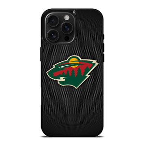 MINNESOTA WILD HOCKEY NHL LOGO iPhone 16 Pro Max Case Cover