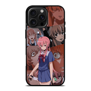 MIRAI NIKKI ANIME COLLAGE iPhone 16 Pro Max Case Cover