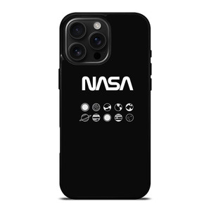 NASA LOGO PLANETS iPhone 16 Pro Max Case Cover
