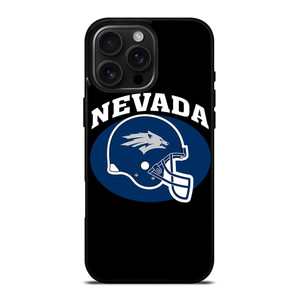 NEVADA WOLF PACK FOOTBALL HELMET iPhone 16 Pro Max Case Cover
