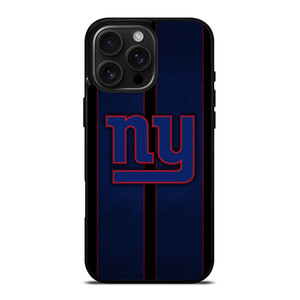 NEW YORK GIANTS NFL METAL STRIPE iPhone 16 Pro Max Case Cover NEW YORK GIANTS NFL METAL STRIPE iPhone 16 Pro Max Case Cover
