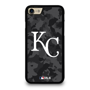 KANSAS CITY ROYALS BASEBALL BLACK CAMO iPhone 7 / 8 Case Cover KANSAS CITY ROYALS BASEBALL BLACK CAMO iPhone 7 / 8 Case Cover