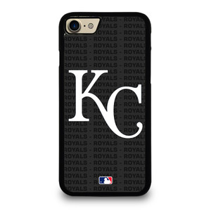 KANSAS CITY ROYALS BASEBALL BLACK iPhone 7 / 8 Case Cover