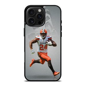 NICK CHUBB CLEVELAND BROWN NFL iPhone 16 Pro Max Case Cover