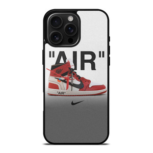 NIKE AIR JORDAN OFF WHITE RETRO iPhone 16 Pro Max Case Cover NIKE AIR JORDAN OFF WHITE RETRO iPhone 16 Pro Max Case Cover