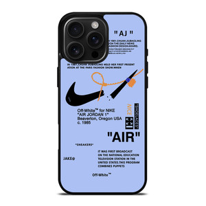 NIKE AIR OFF WHITE TARO iPhone 16 Pro Max Case Cover NIKE AIR OFF WHITE TARO iPhone 16 Pro Max Case Cover
