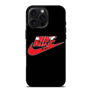NIKE CHICAGO BULLS SWOOSH iPhone 16 Pro Max Case Cover