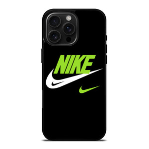 NIKE SWOOSH GREEN iPhone 16 Pro Max Case Cover