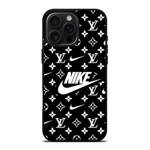 NIKE X LOUIS VUITTON BLACK iPhone 16 Pro Max Case Cover
