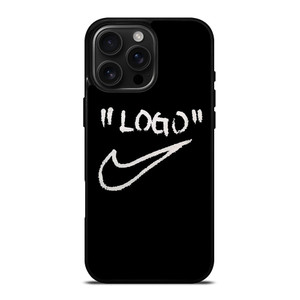 NIKE X OFF WHITE STROKE iPhone 16 Pro Max Case Cover